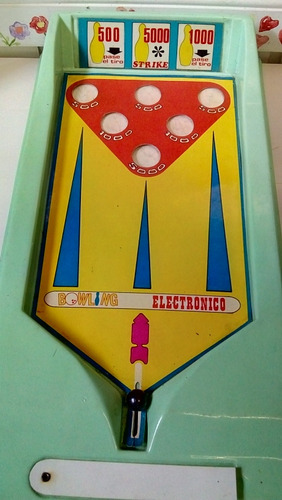 Retro Juguete Bowling Revista Anteojito - Martínez (Usado)