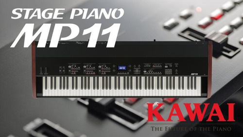 Stage Piano Kawai Mp11 Se 88 Teclas Madera Negro Profesional