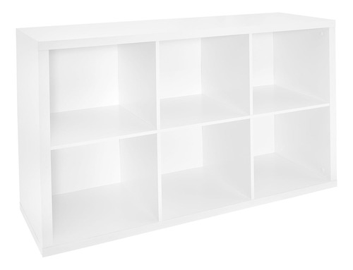 Organizador Armariocriada Decoratrivo Color Blanco  6 Cubos