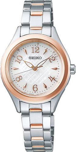 Seiko Swfh118 Selección Solar Radio Reloj De Mujer Enviado D