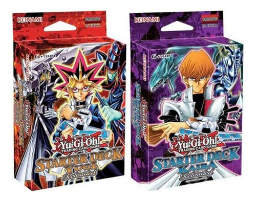 Starter Deck Yugi Y Kaiba Reloaded Nuevos Y Sellados