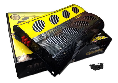 5 Canales By Mtx Pro1000.5 125x4 + 1000 Rms Control Remoto