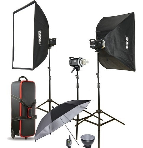 Godox Ms300d Kit Iluminacion Monolight 300w