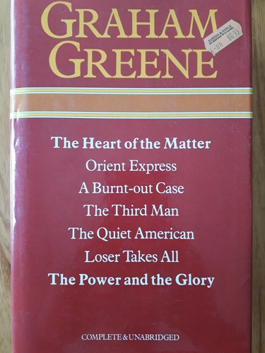 Heart Of The Matter - Orient Express -  Third Man - Greene