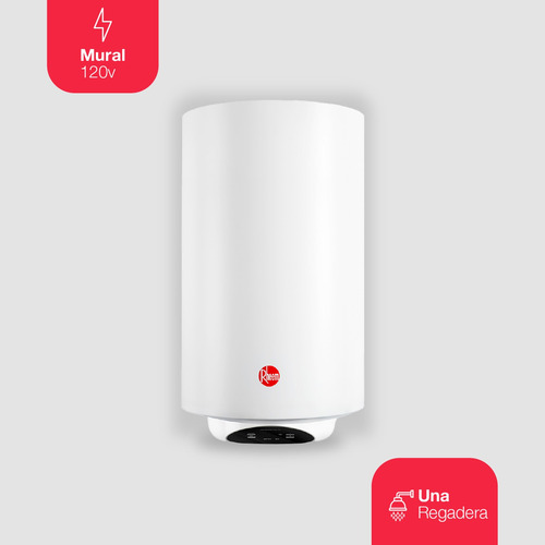 Calentador Agua Depósito Eléctrico Mural Rheem 35litros 127v