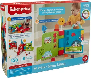 Mi Primer Mega Gran Libro Electrónico Fisher Price Mattel