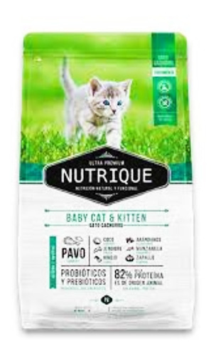 Alimento Nutrique Premium Baby Cat & Kitten Gato Gatito 2kg