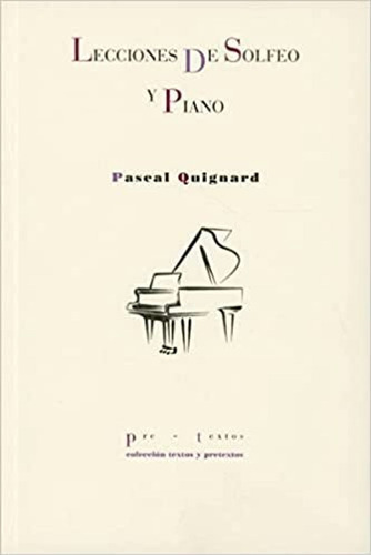 Lecciones De Solfeo Y Piano