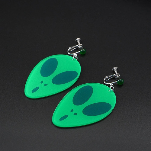 Dandadan - Aretes Momo Ayase Ken Takakura Okarun Cosplay 01