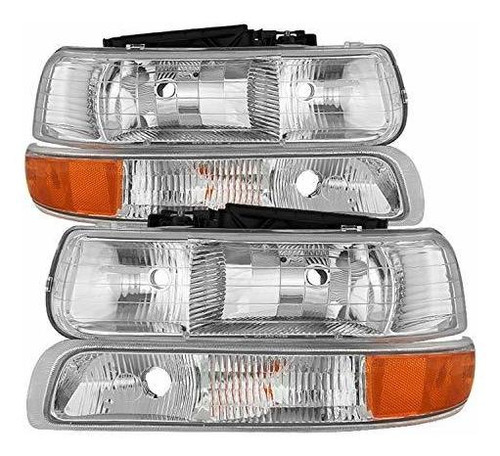 Faro Delantero - Xtune Hd-jh-csil99-oe-set Headlight (00/***