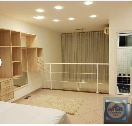 Imagem 7 de 22 de Flat Com 1 Dormitório À Venda, 76 M² Por R$ 371.000,00 - Gonzaga - Santos/sp - Fl0057
