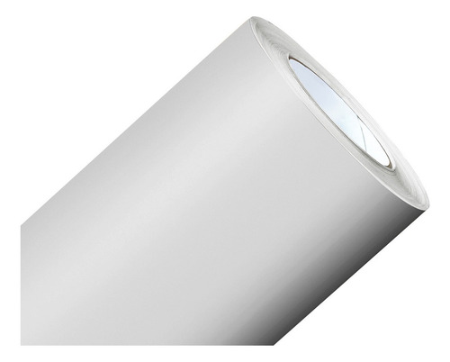 Papel Adesivo Envelopar Fogão Geladeira Móveis 10m X 50cm Cor Branco Fosco