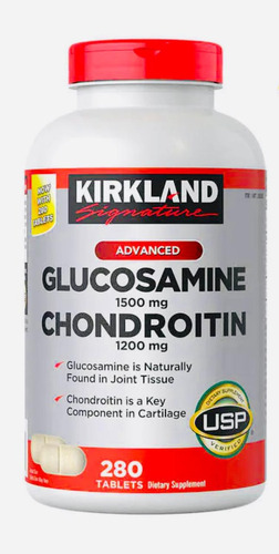 Glucosamine Chondoitrin Kirkland X - Unidad a $604