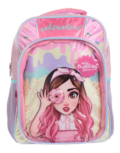 Mochila Mis Pastelitos 3d Ruz Tamaño Primaria