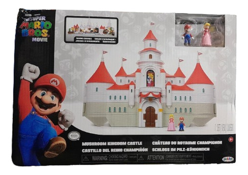 Castillo Mini Princesa Peach Super Mario Caja Maltratada