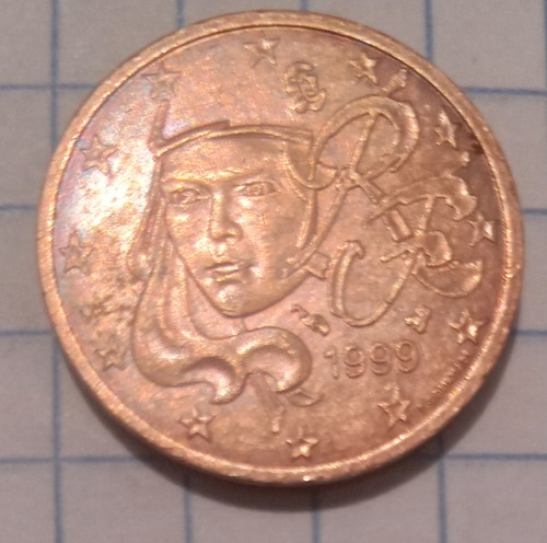 2 Cent Euro Francia 1999 