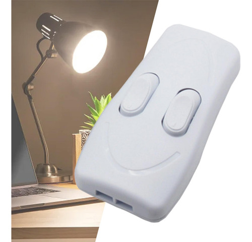5 Interruptor De Botón, Luz De Suelo Compacta Para Pasillo,
