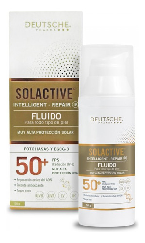 Protector Solar Solactive Intelligent Repair Fluido 50g