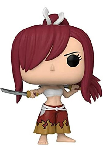 Pop Funko Animation Fairy Tail Erza Scarlet Multicolor