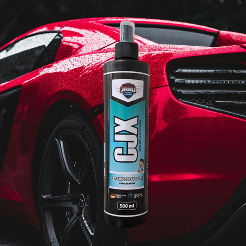 Cera Cjx Ceramic Coat Spray 500ml Dur. 1ano Finalizador Janu