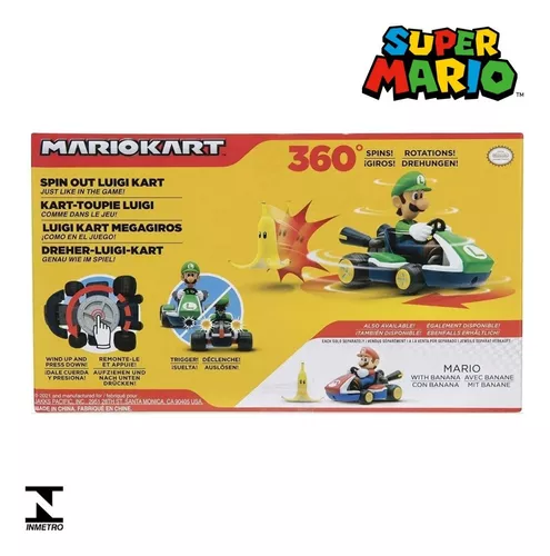 Super Mario Kart Spin Out - Carrinho Gira Como No Jogo