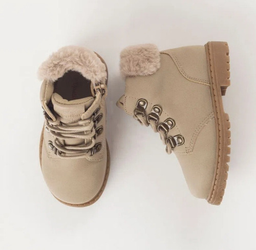 Botines Beige Opaline