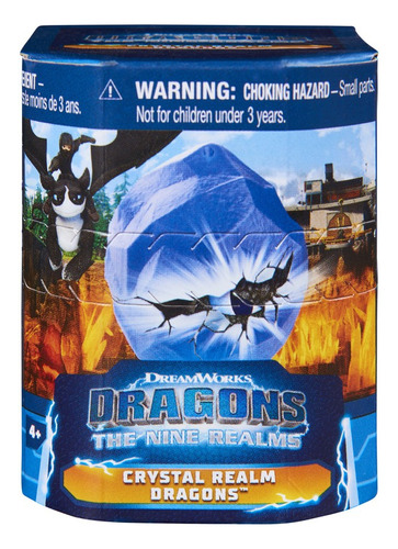 Figura De Acción Dragones Spin Master Crystal Realm Dragons