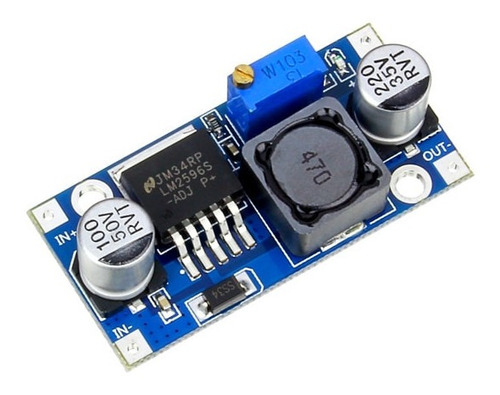 Módulo Regulador De Voltaje Lm2596 (1.25 A 35v, 3 Amp) 1 Pz