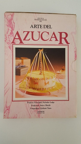 Libros Repostería El Arte Del Azúcar, Colección 3 Tomos