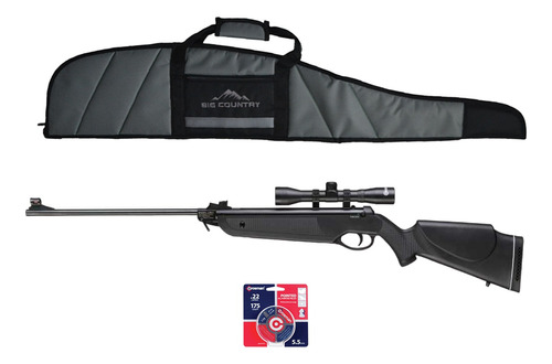 Marksman 2063 Rifle 5.5mm Con Mira +diabolos +estuche Funda