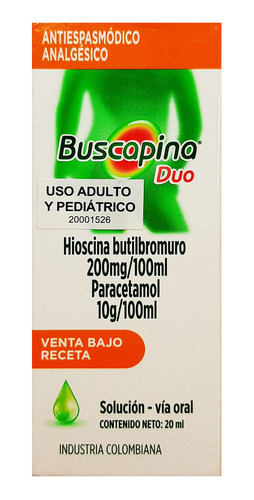 Buscapina Duo Gotas X 20 Ml