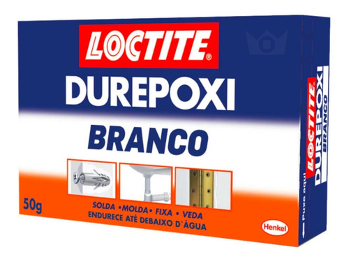 Durepoxi Massa Branca 50g Cola Veda Cano De Água Loctite