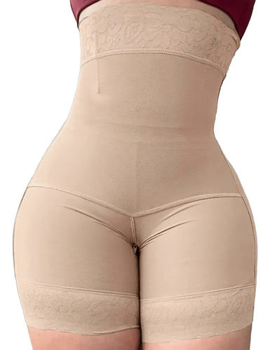 Panty Short Fajas Colombianas Moldeadoras Control De Abdomen