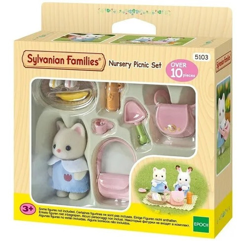 Sylvanian 5103 Families Set Juego De Picnic Para Niños