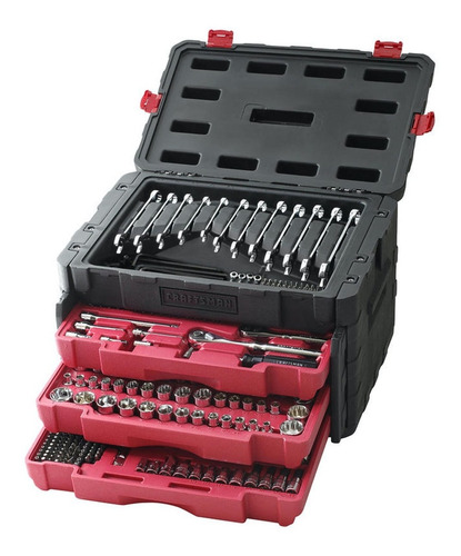 Imagen 2 de 5 de Set Caja Herramienta Mecánica Craftsman 450 Piezas Garantia