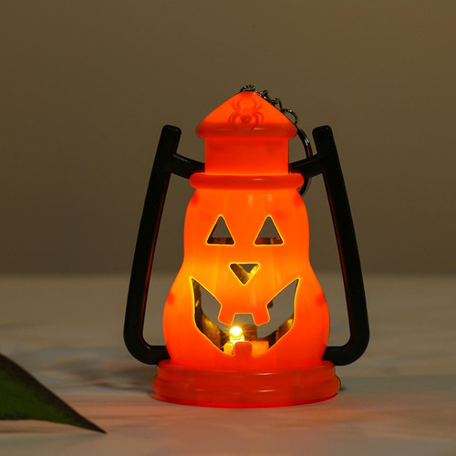 1 Luz De Noche De Calabaza De Halloween, Decoración De Velas
