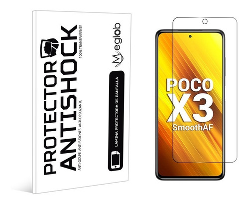 Protector De Pantalla Antishock Anti-golpe Xiaomi Poco X3