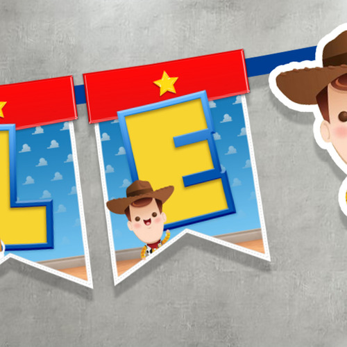 Banner Feliz Cumple Toy Story