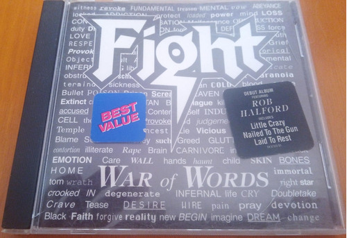 Fight War Of Words Cd