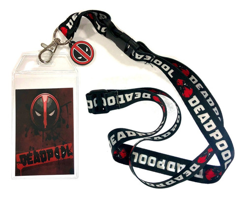 Porta Carnet Porta Identificacion Deadpool Importado