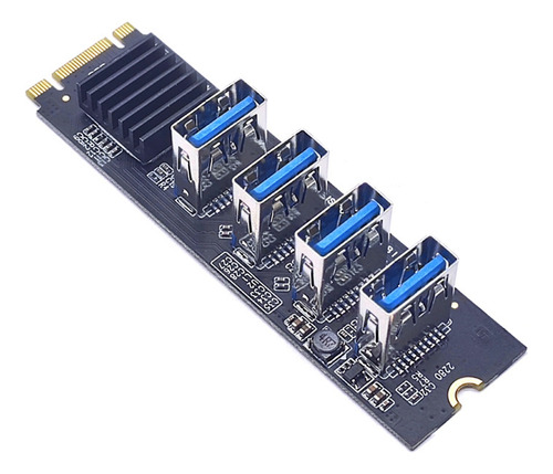 1 Tarjeta M.2 Nvme Two Pci-e De 4 Puertos, 1 Tarjeta Vertica