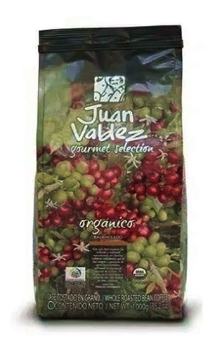 Cafe Organico En Grano Juan Valdez - Kg a $99800