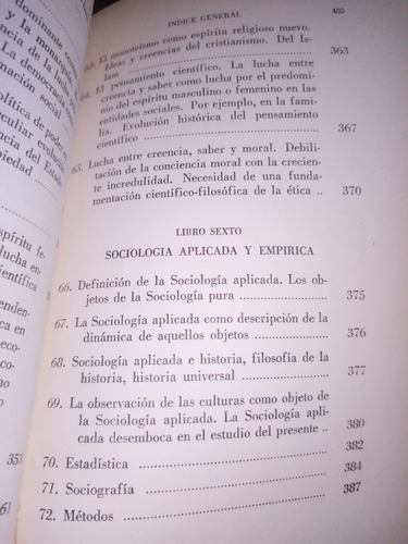 Principios De Sociología. Ferdinand Tonnies. Fondo Cultura E