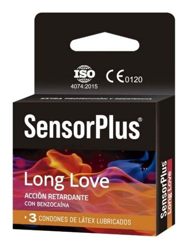 Preservativos Sensorplus 10 Cajas(30 Preservativos)long Love