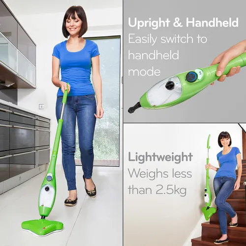 H2o Mop X5 - Limpiador De Vapor De Mano Multiusos 5 En 1 Par