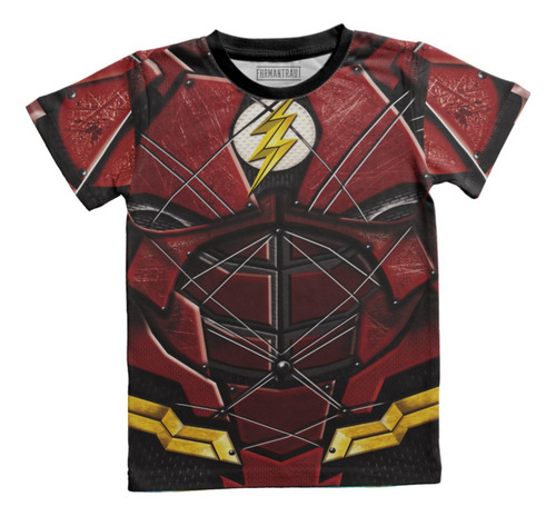 Playera Niño The Flash Justice League Full Print