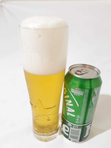 Vaso Cerveza Heineken 500 Ml Star France Original + Lata 473