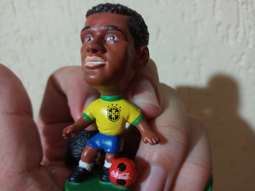 3 Bonecos Mini Craque Rivaldo +anderson+jr Baiano Usados (Usado)