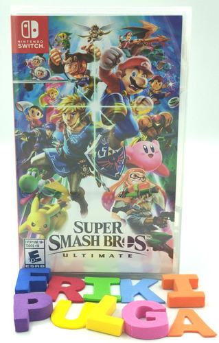 Super Smash Bros Ultimate Nintendo Switch Nuevo Sellado