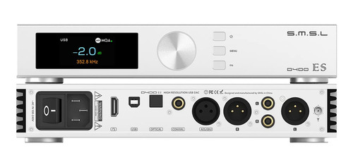 S.m.s.l D400es Bluetooth Hifi Fever Mqa Equilibrado Dac Pure